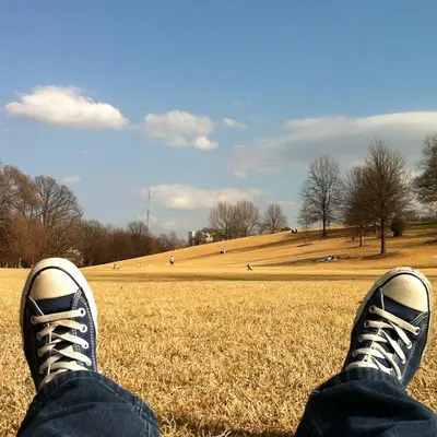 Park relaxing time. Active Oval Loop, Atlanta, GA 30309, USA, United States